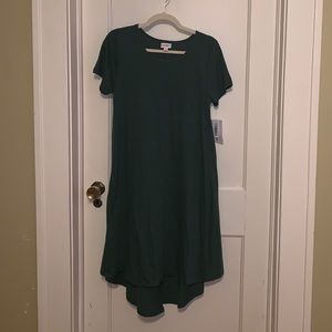 NWT Heathered Dark Green Carly